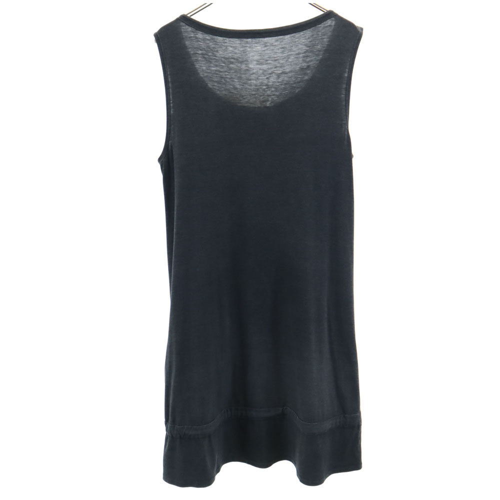 Natural by foxey ナチュラルバイフォクシー ノースリーブ ワンピース 40 チャコールグレー レディース