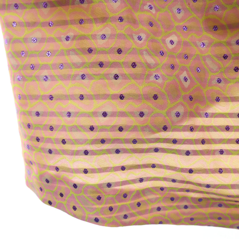 MSGM エムエスジーエム イタリア製 ノースリーブ ワンピース 38 ピンク系 バックジップ レディース