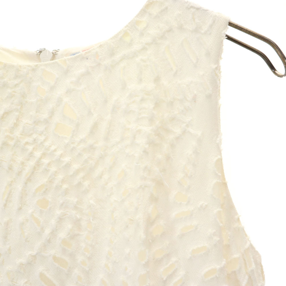 MSGM エムエスジーエム イタリア製 ノースリーブ ワンピース 38 ピンク系 バックジップ レディース