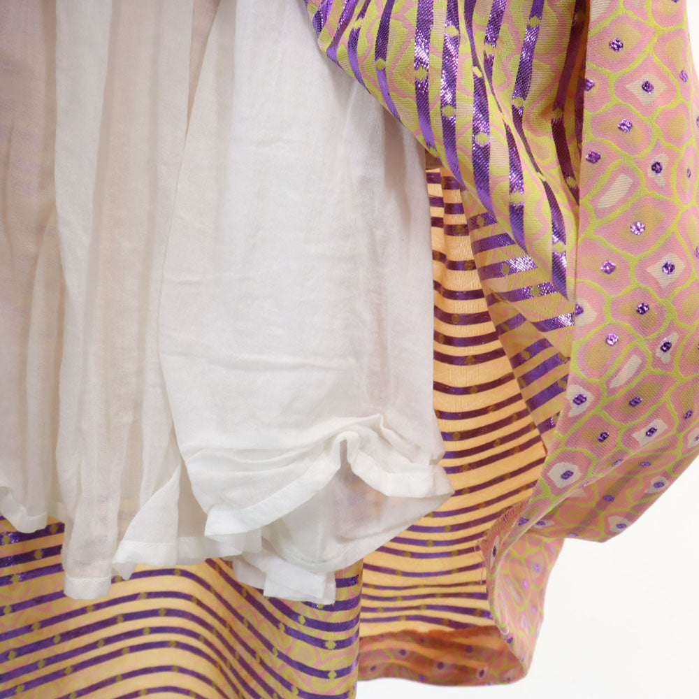 MSGM エムエスジーエム イタリア製 ノースリーブ ワンピース 38 ピンク系 バックジップ レディース