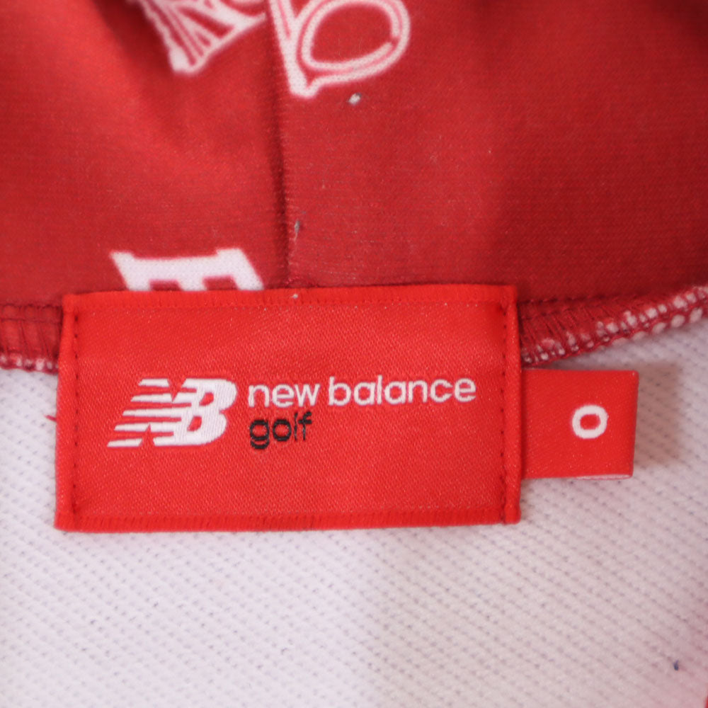 ニューバランス 半袖 ワンピース 0 レッド NEW BALANCE GOLF レディース