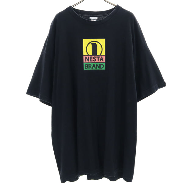 ネスタ USA製 半袖 Tシャツ XXL 黒 NESTA ビックサイズ メンズ