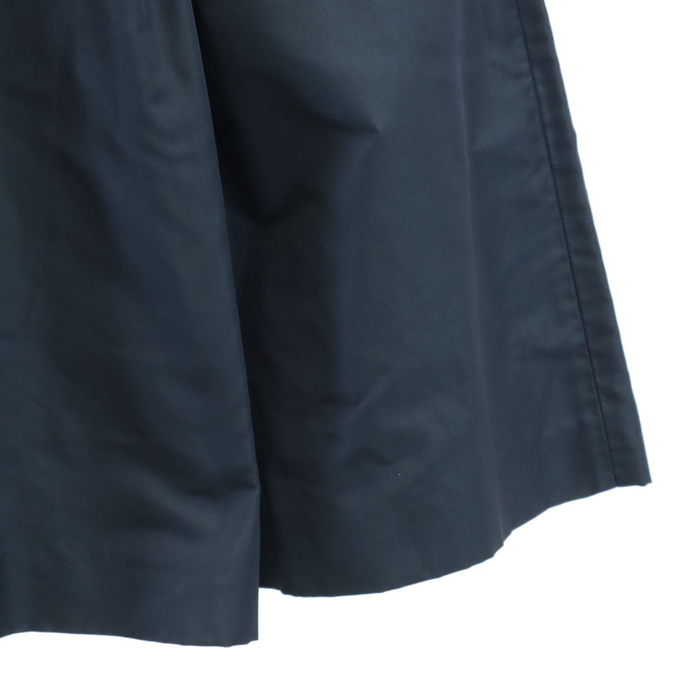 MIUMIU ミュウミュウ イタリア製 ノースリーブ ミニワンピース 40 ネイビー フレンチ袖 レディース