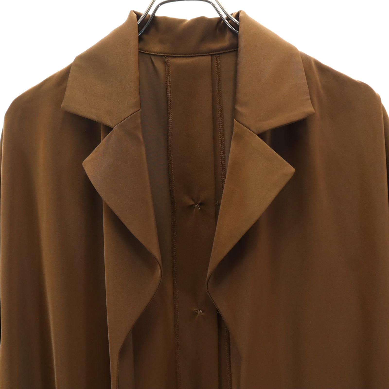 AMERI UNDRESSED アメリ ガウンコート M ブラウン レディース