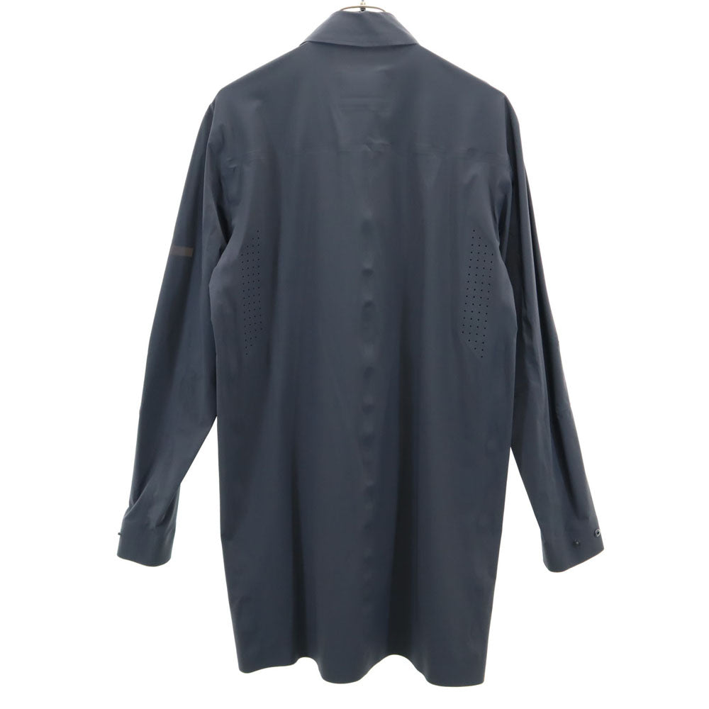 イサオラ 未使用 長袖 ステンカラーコート S グレー ISAORA タグ付き レディース