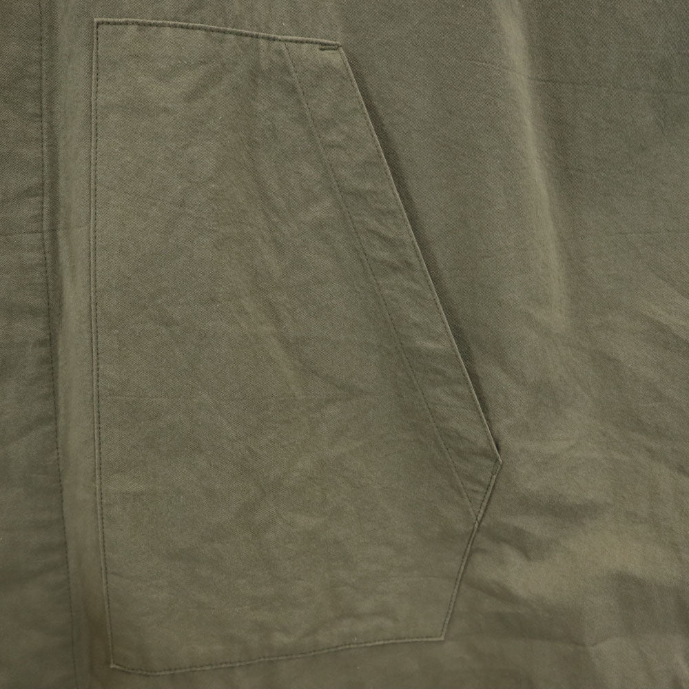 ティシュ コート 1 オリーブグリーン レディース