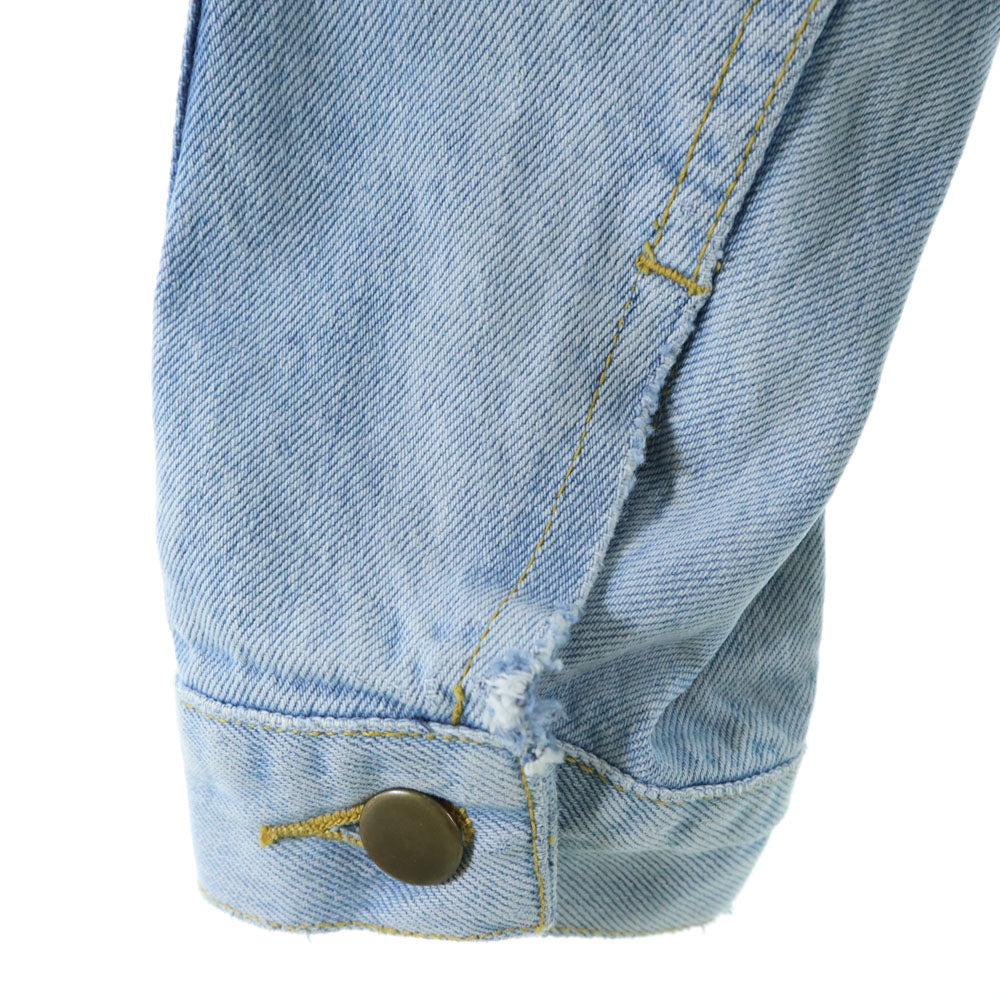 B.B.I. 90s オールド オーバーサイズ デニムジャケット M アイスブルー トラッカー レディース