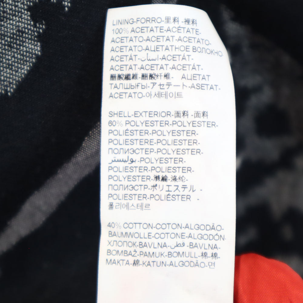 デシグアル 総柄 ノースリーブ ワンピース 40 ブラック系 Desigual レディース