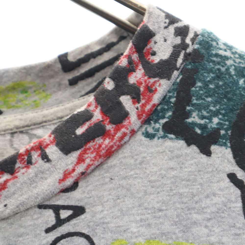 ヴィヴィアンウエストウッド アングロマニア 総柄 半袖 Tシャツ S グレー系 Vivienne Westwood ANGLOMANIA メンズ