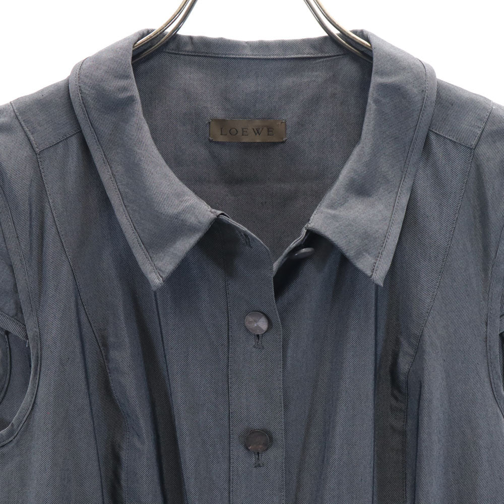 ロエベ 半袖 ワンピース 36 グレー系 LOEWE レディース