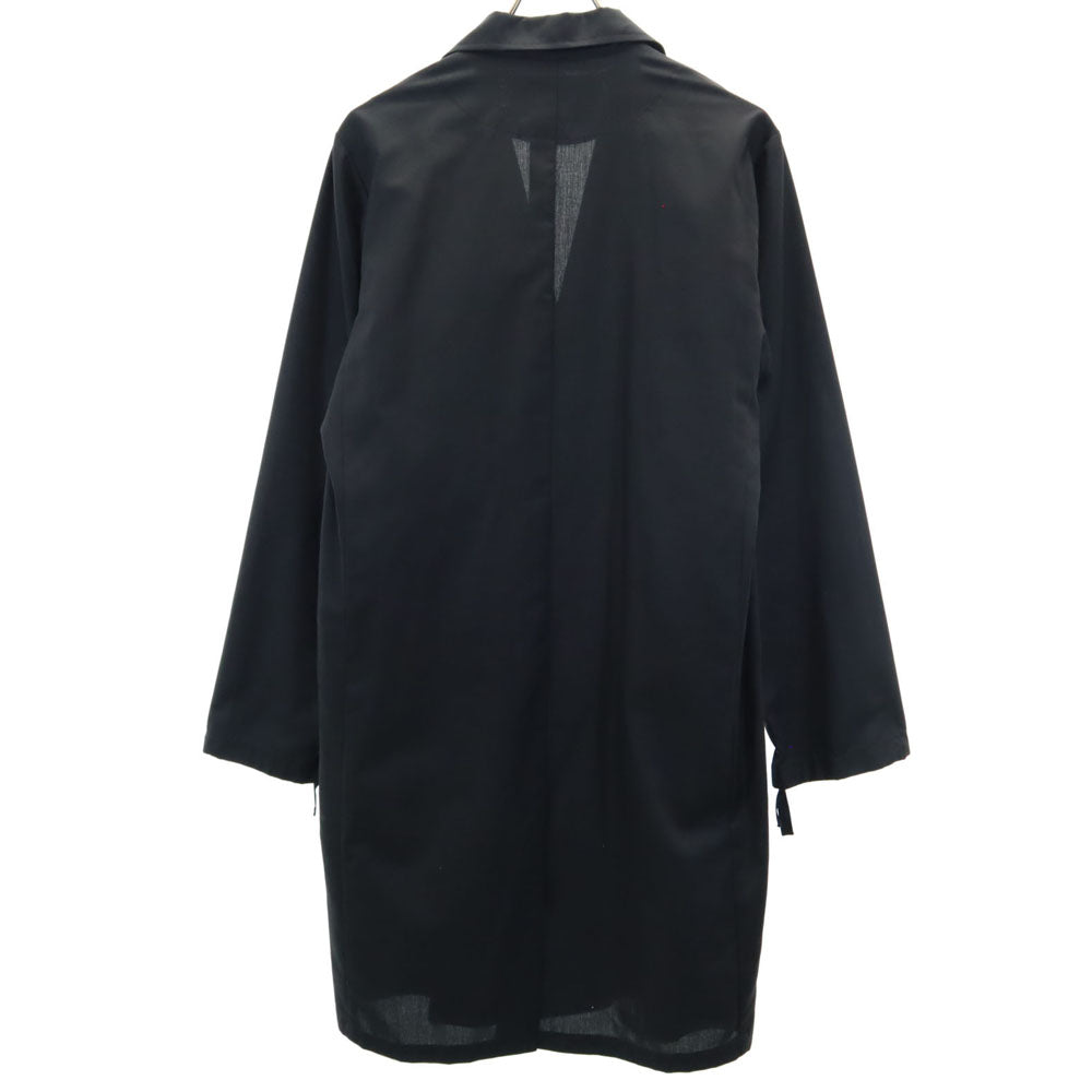 ANREALAGE アンリアレイジ 2021 S/S HOME 日本製 長袖 チェスターコート 46 ブラック系 メンズ