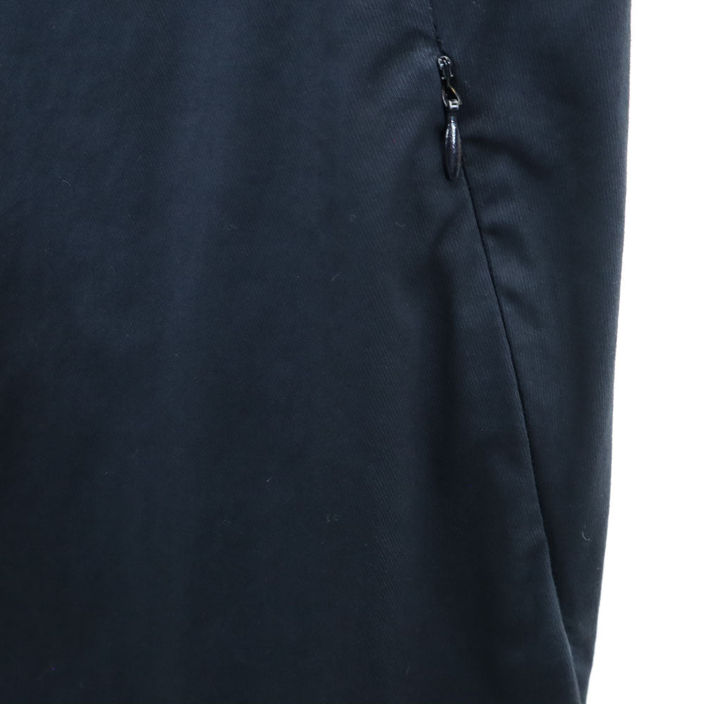 JIL SANDER ジルサンダー イタリア製 7分袖 バンドカラー シャツワンピース 34 ネイビー系 レディース