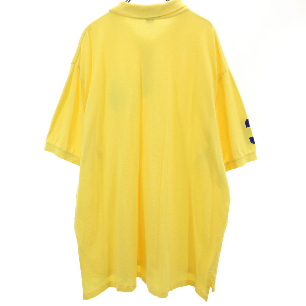 ポロバイラルフローレン ビックポニー 半袖 ポロシャツ 3XB イエロー Polo by Ralph Lauren 鹿の子地 ビックサイズ メンズ