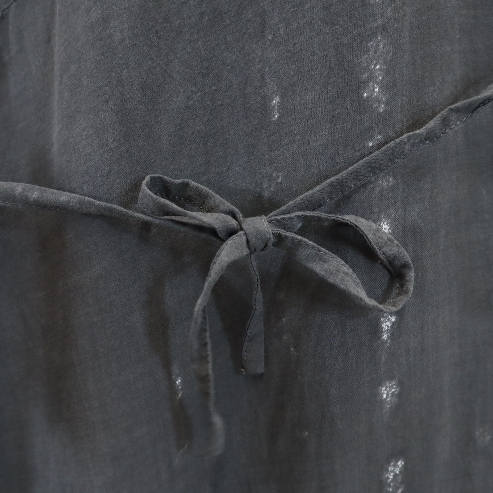 MM6 エムエムシックス イタリア製 半袖 変形 ワンピース 36 チャコールグレー Maison Martin Margiela マルジェラ レディース