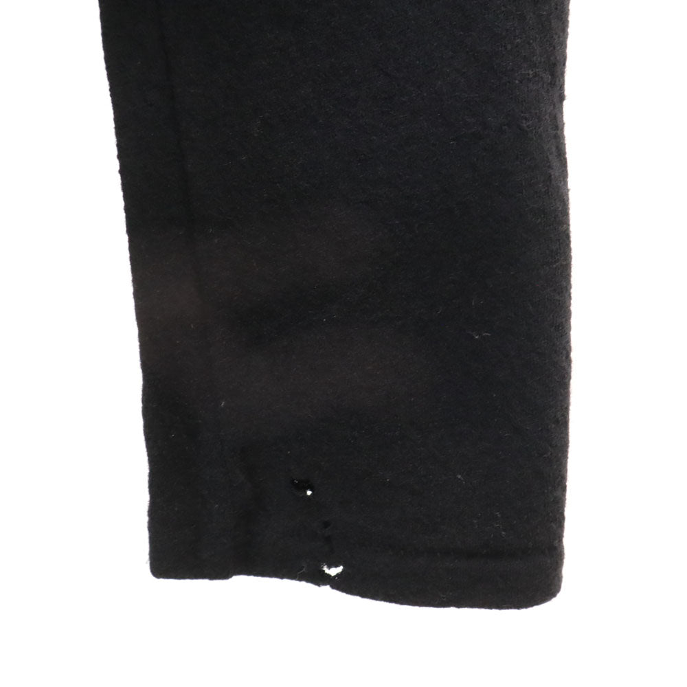 Y's ワイズ 80s 日本製 ヴィンテージ 長袖 タートルネック ワンピース ブラック レディース