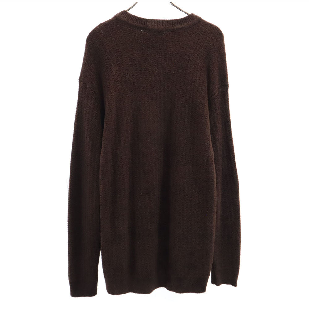 GIVENCHY ジバンシィ 90s イタリア製 ウールブレンド オールド 長袖 セーター L ブラウン GENTLEMAN  ニット メンズ