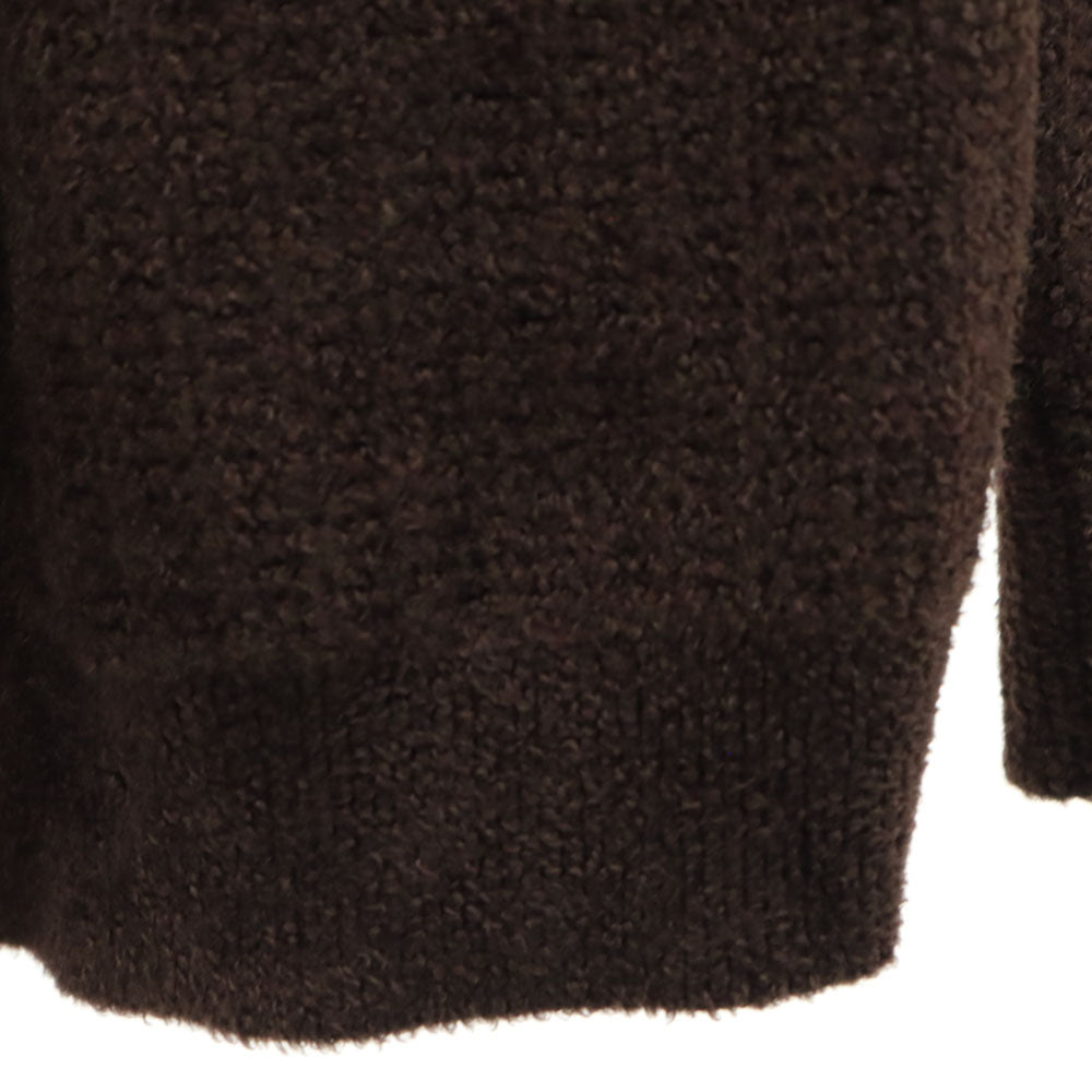 GIVENCHY ジバンシィ 90s イタリア製 ウールブレンド オールド 長袖 セーター L ブラウン GENTLEMAN  ニット メンズ