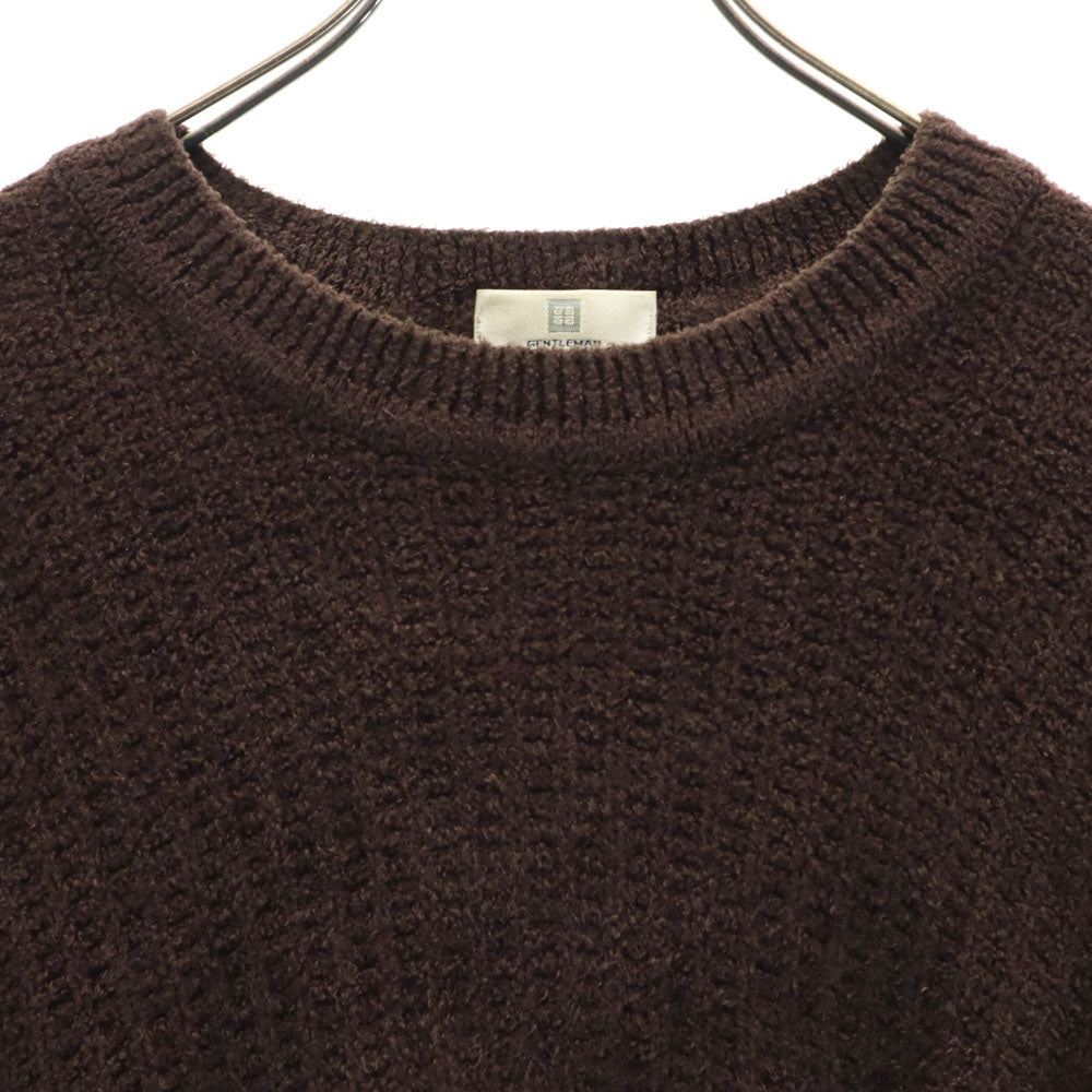 GIVENCHY ジバンシィ 90s イタリア製 ウールブレンド オールド 長袖 セーター L ブラウン GENTLEMAN  ニット メンズ