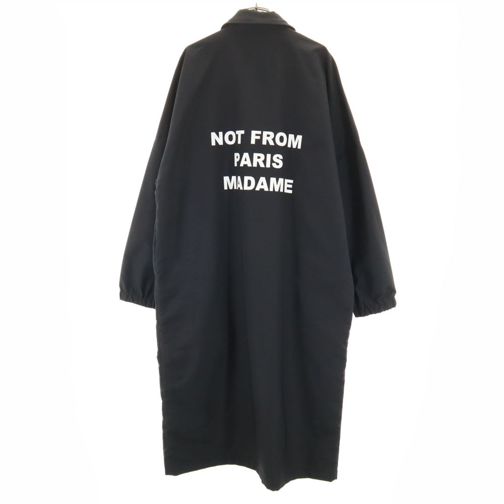 ドロールドムッシュ ポルトガル製 長袖 ロングコート M ブラック系 メンズ