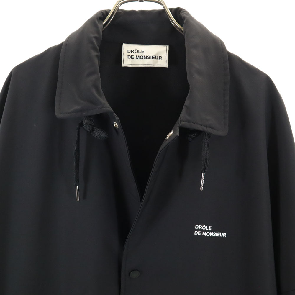 ドロールドムッシュ ポルトガル製 長袖 ロングコート M ブラック系 メンズ
