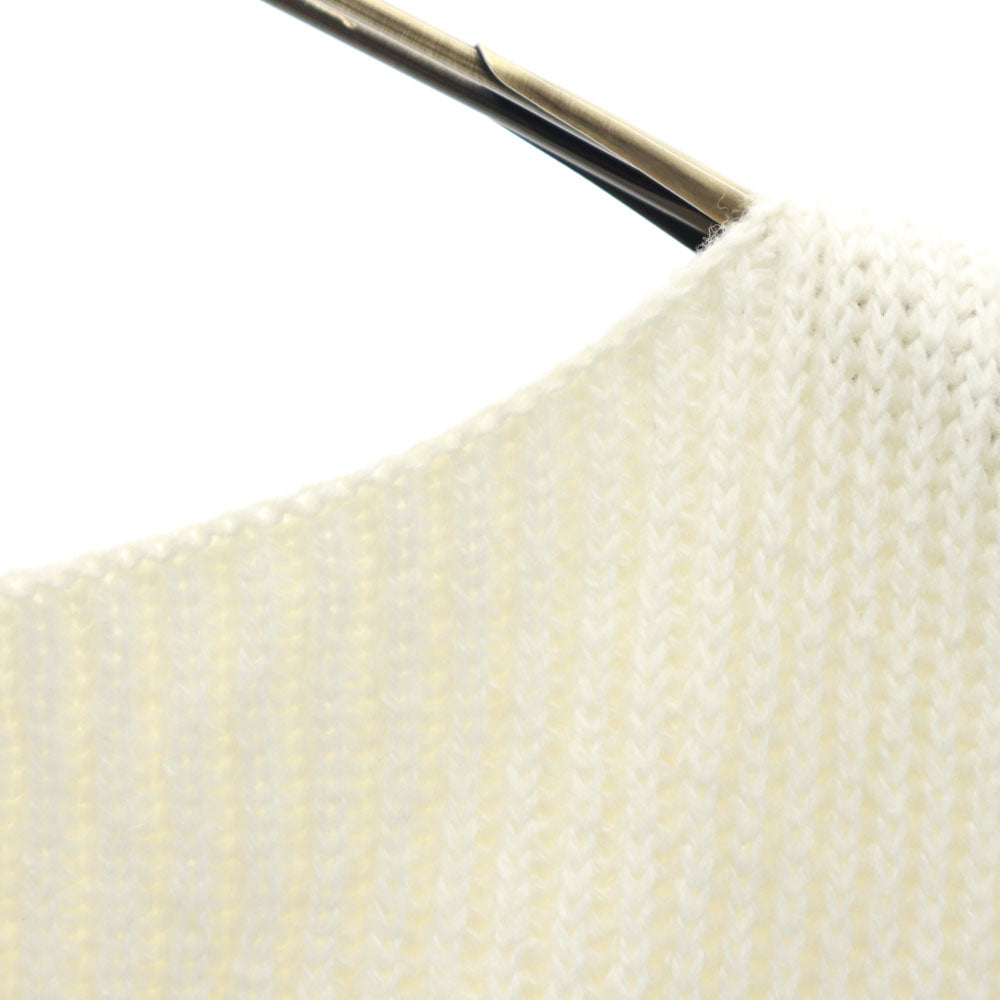 未使用 アメリ ヴィンテージ ロング ニットベスト F アイボリー レディース