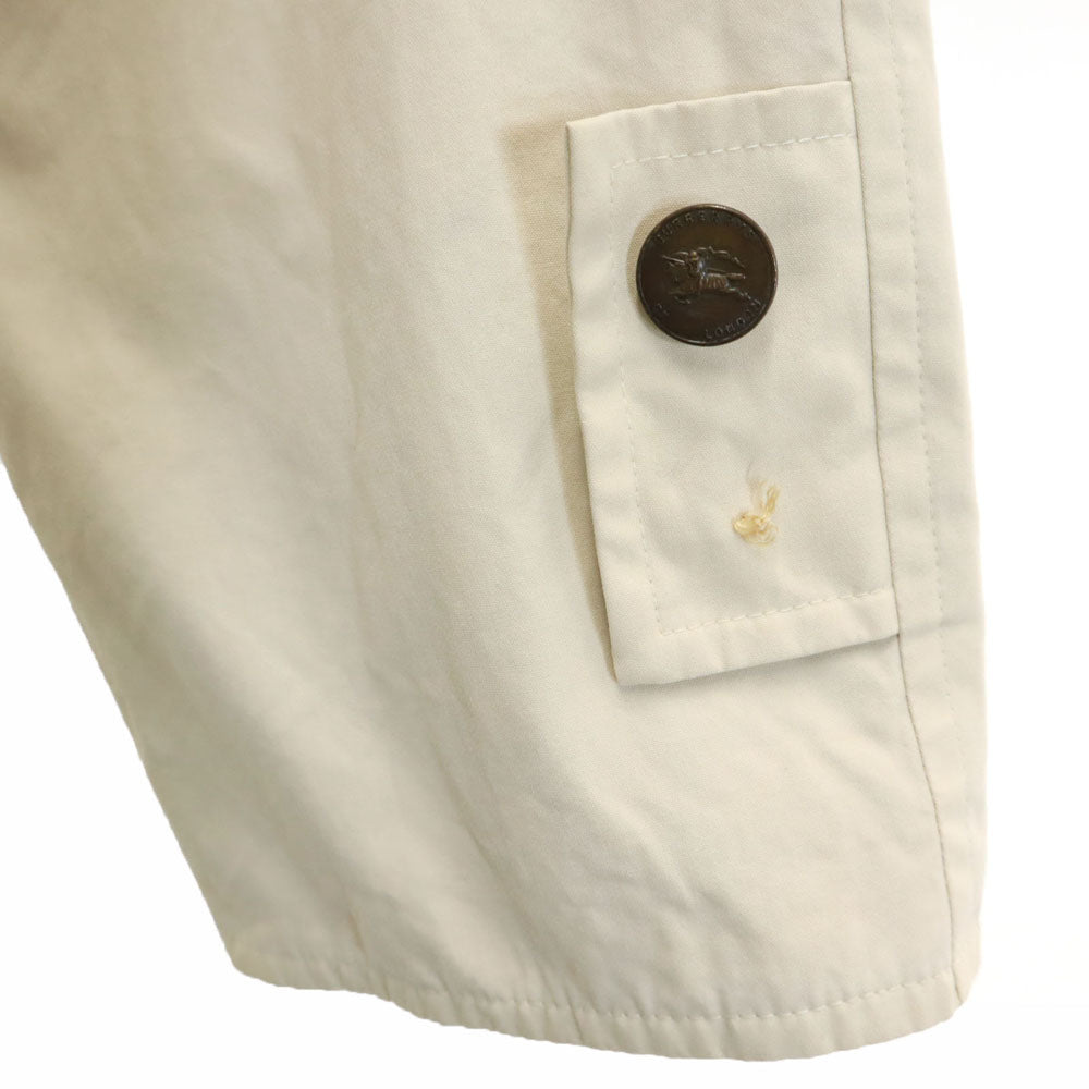 バーバリーズ 90s 三陽商会 オールド ステンカラーコート 9AR アイボリー Burberrys レディース