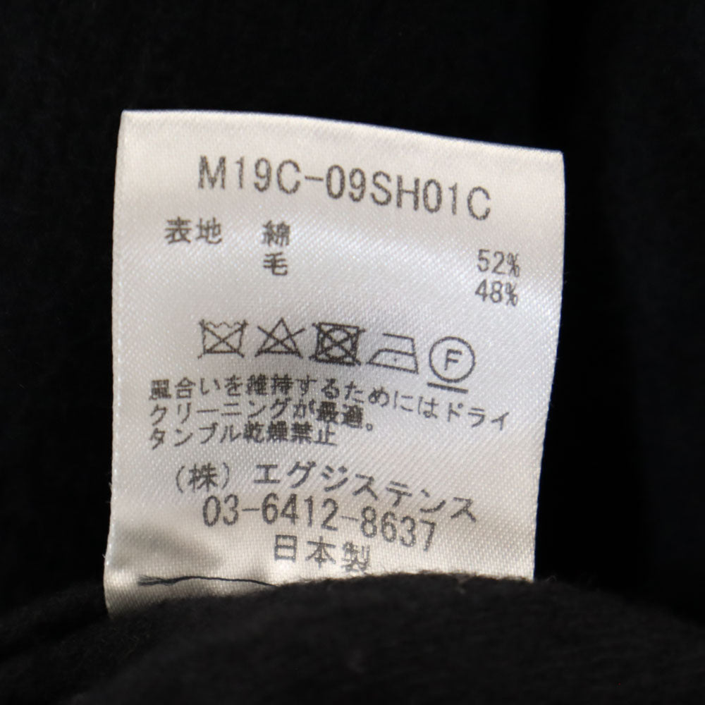 marka マーカ 日本製 ロングコート 3 ブラック カーディガン メンズ