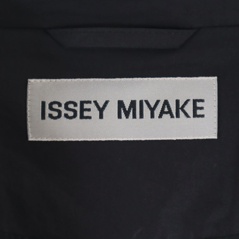 ISSEY MIYAKE イッセイミヤケ 日本製 コート 2 チャコールブラック レディース