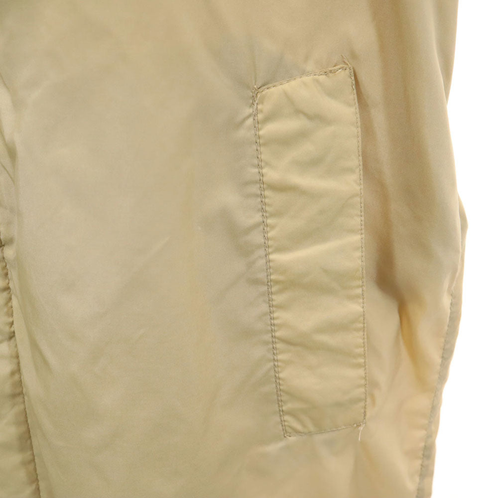 IZOD LACOSTE アイゾッドラコステ 70s ヴィンテージ 糸巻きタグ パッカブル ステンカラーコート M ベージュ メンズ