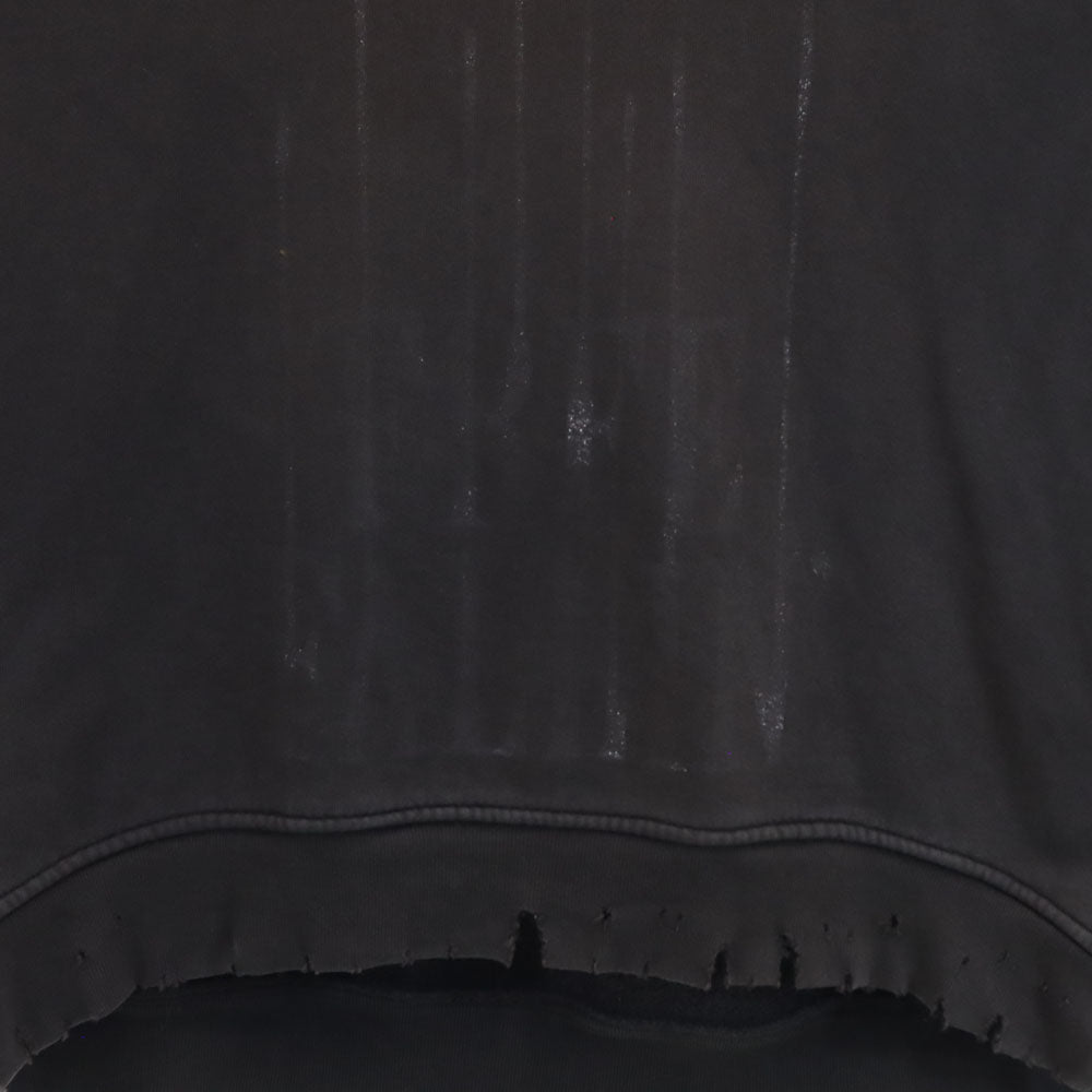 アルケミスト USA製 長袖 ヴィンテージ加工 スウェットパーカー S ダークブラウン レディース