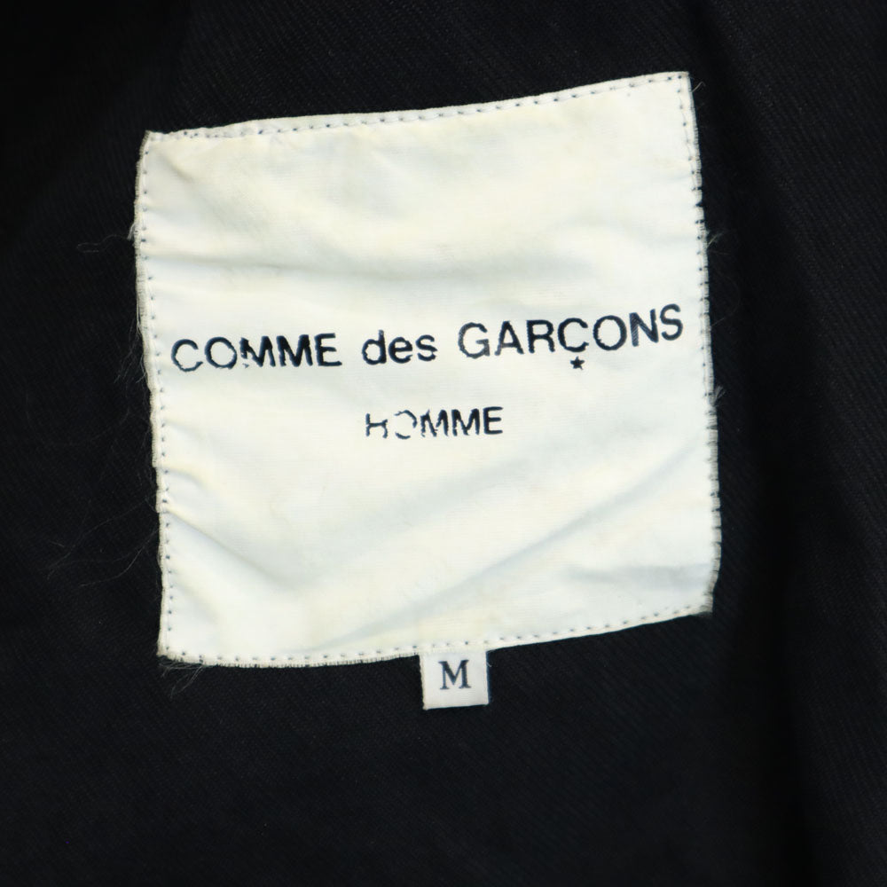 コムデギャルソンオム ピーコート M ブラック COMME des GARCONS HOMME メンズ