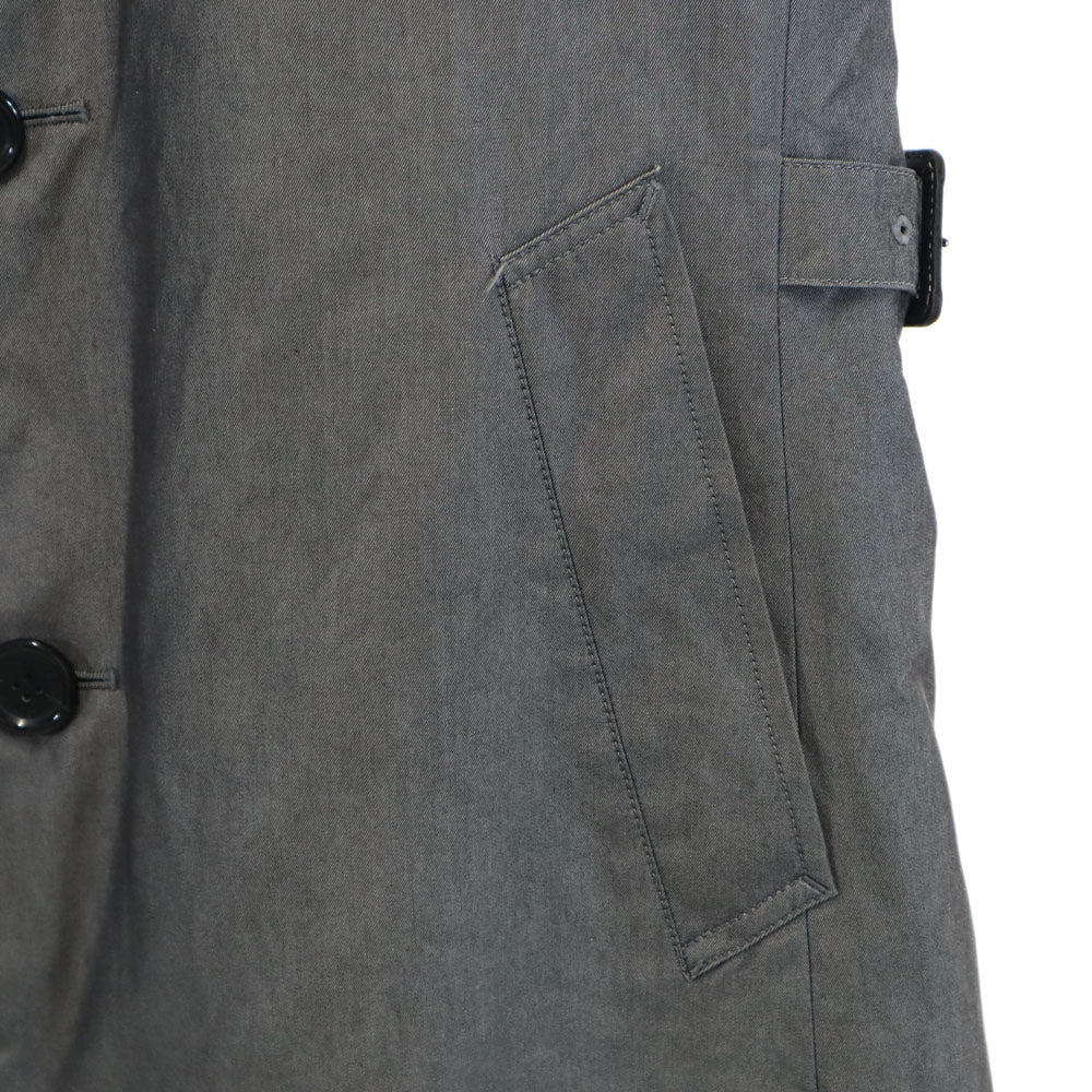 BURBERRY BLACK LABEL バーバリーブラックレーベル ライナー付き ステンカラーコート LL グレー メンズ