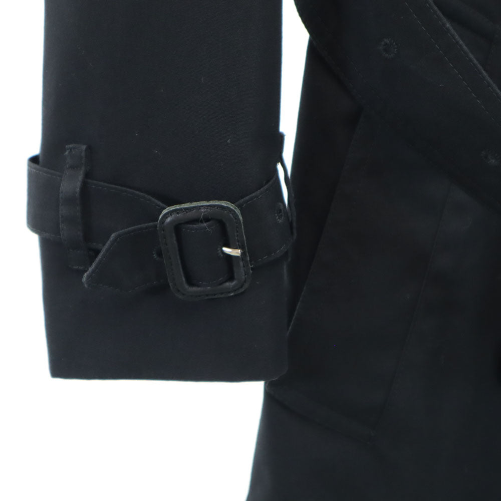 BURBERRY バーバリー トレンチコート USA2 ブラック レディース