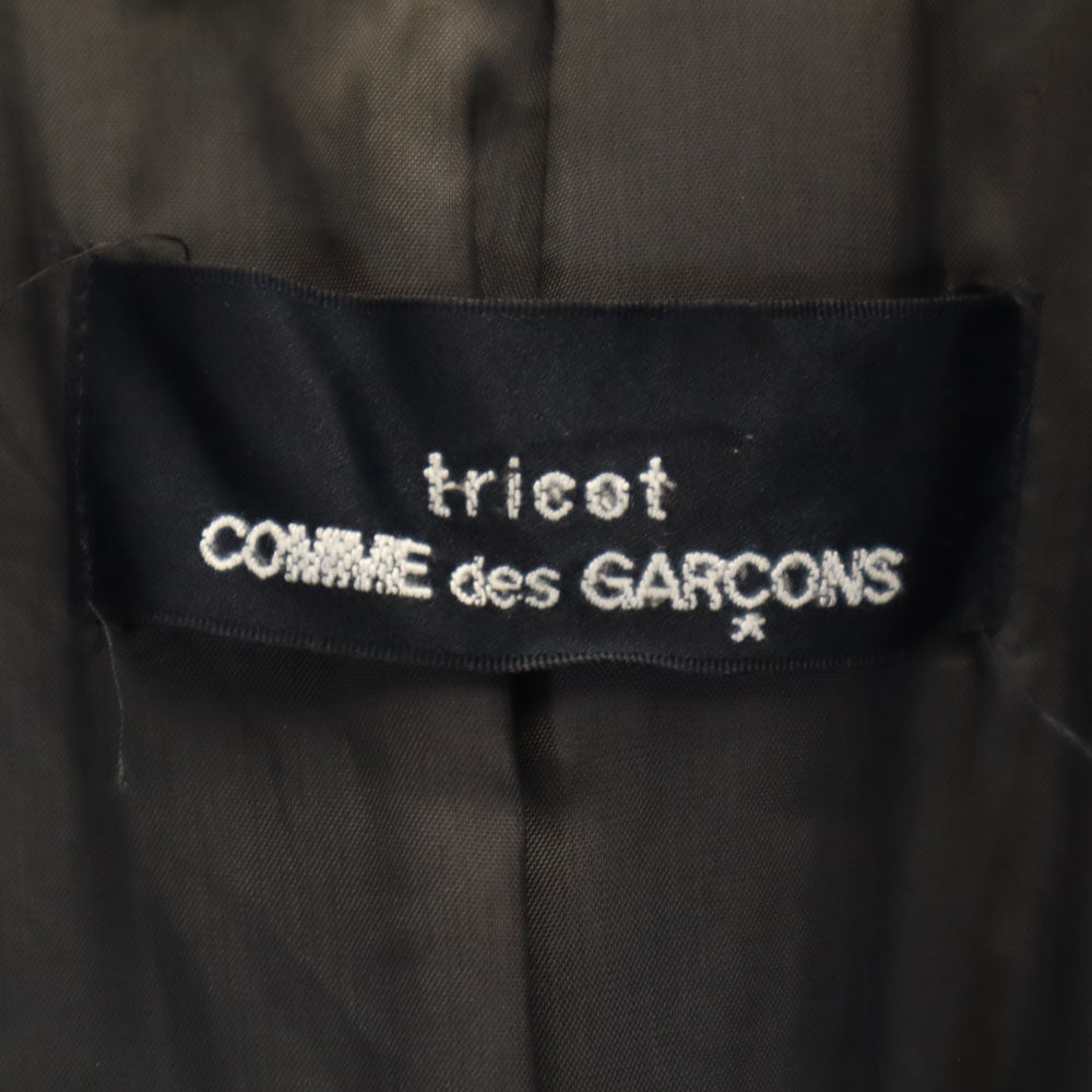 tricot COMME des GARCONS トリココムデギャルソン 90s 日本製 オールド 長袖 ウールコート グレー系 メンズ