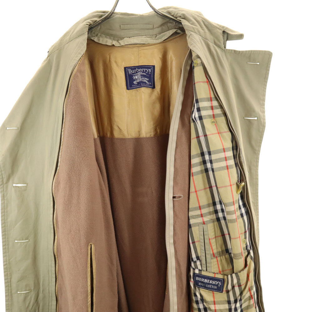Burberrys バーバリーズ 90s 英国製 オールド トレンチコート M ベージュ ライナー付き メンズ