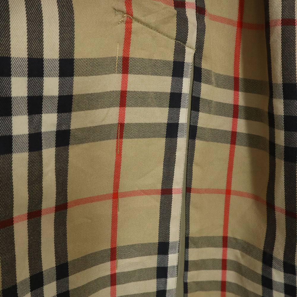 Burberrys バーバリーズ 90s オールド ステンカラーコート ベージュ ライナー付き レディース
