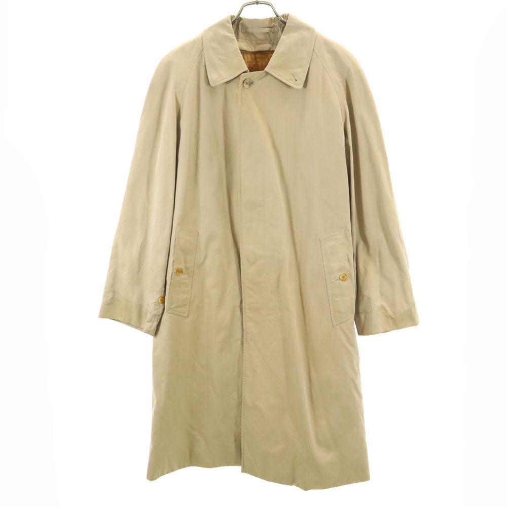 Burberrys バーバリーズ 90s 英国製 オールド ステンカラーコート 46 ベージュ ライナー付き メンズ