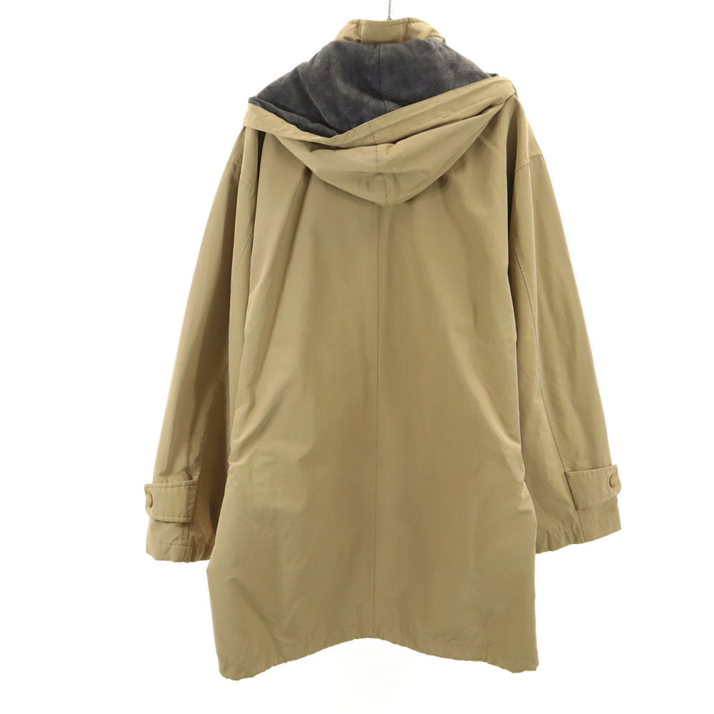 BURBERRY LONDON バーバリーロンドン 三陽商会 日本製 フーデッド コート M ベージュ メンズ