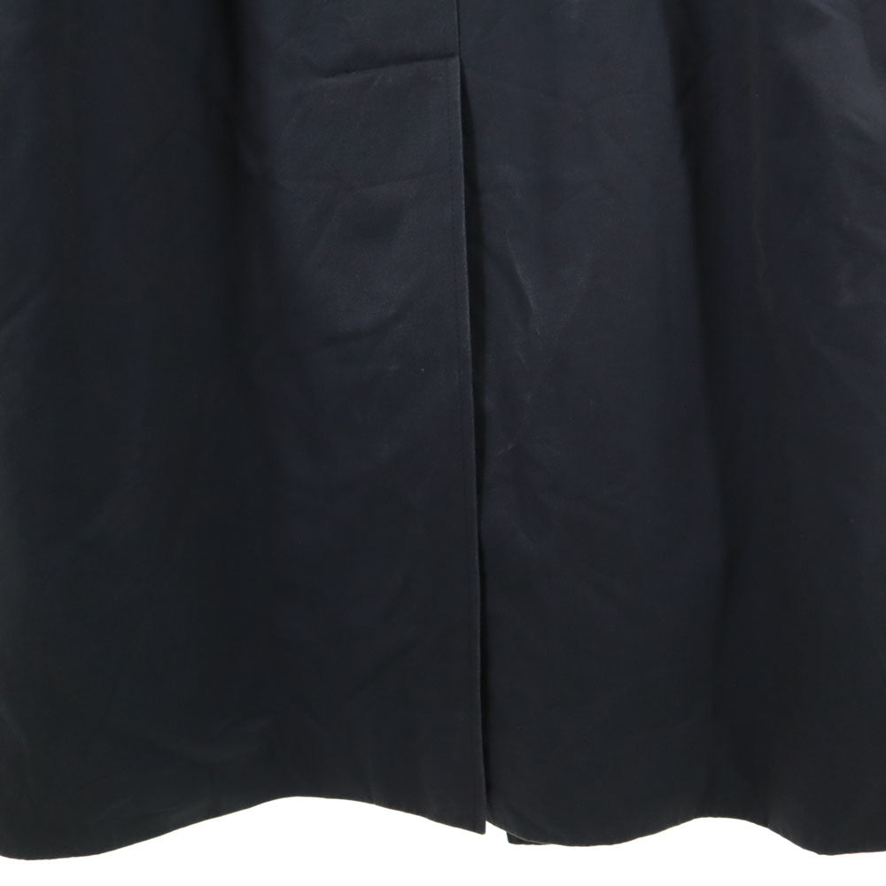 BALENCIAGA バレンシアガ 80s 90s オールド 日本規格 ステンカラーコート A4 ネイビー ライナー付き メンズ