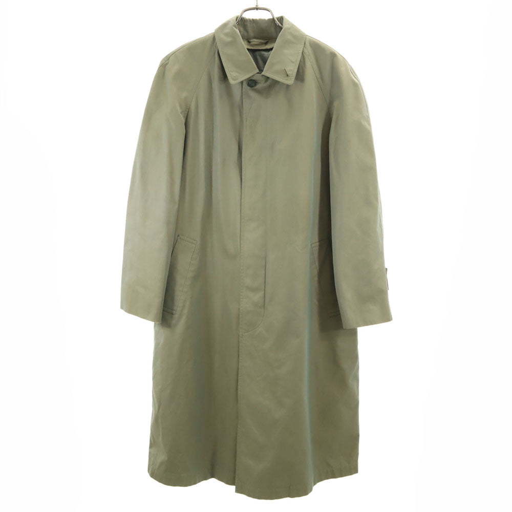 Christian Dior MONSIEUR クリスチャンディオール ムッシュ 90s オールド ステンカラーコート M オリーブ系 ライナー付き メンズ