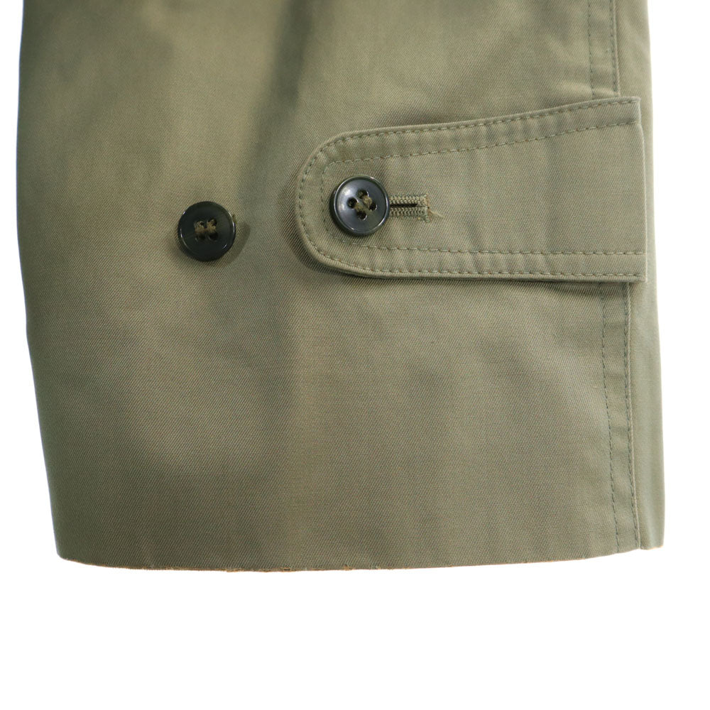 Christian Dior MONSIEUR クリスチャンディオール ムッシュ 90s オールド ステンカラーコート M オリーブ系 ライナー付き メンズ