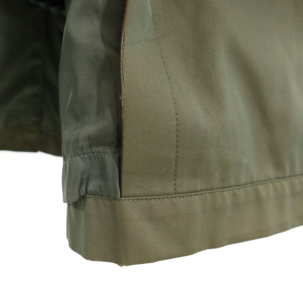 Christian Dior MONSIEUR クリスチャンディオール ムッシュ 90s オールド ステンカラーコート M オリーブ系 ライナー付き メンズ