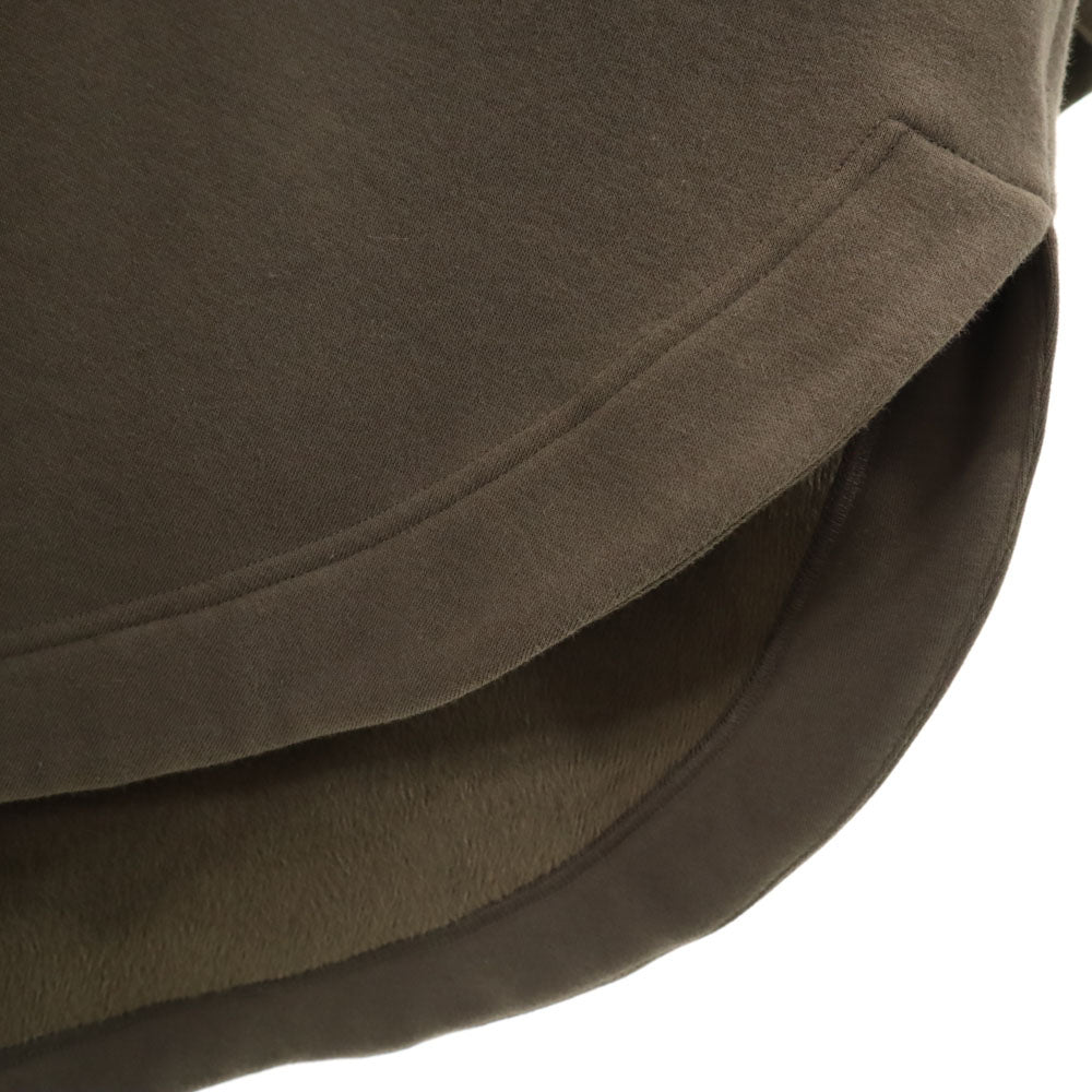 β ベータ 長袖 ポンチョ風 コート F ブラウン系 裏フリース レディース