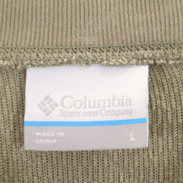 コロンビア PL7737 長袖 トゥリースワロードレス ワンピース L カーキ系 Columbia アウトドア レディース