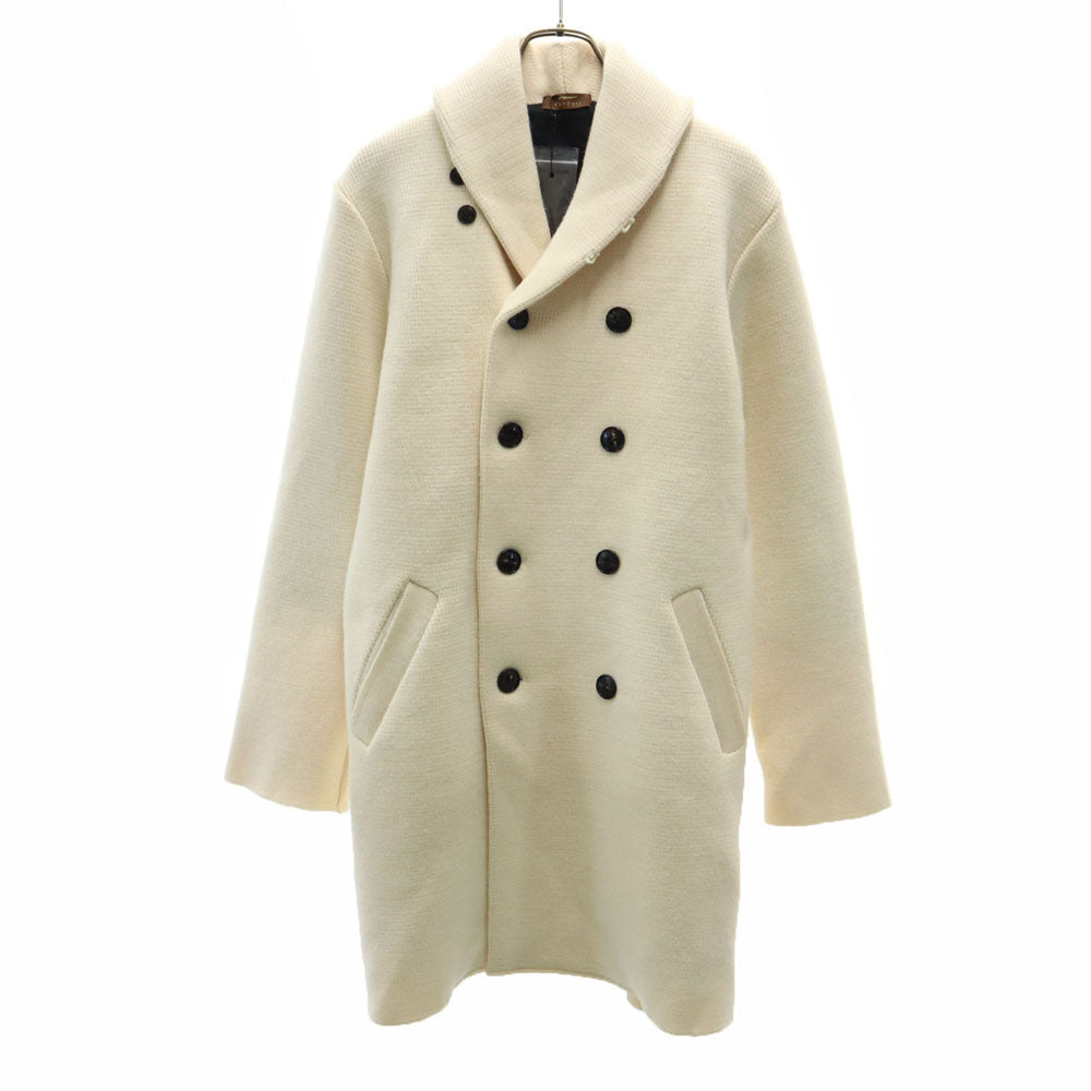 ヴァンドリ ウール 日本製 長袖 ニットコート 3 ホワイト系 Vandori メンズ