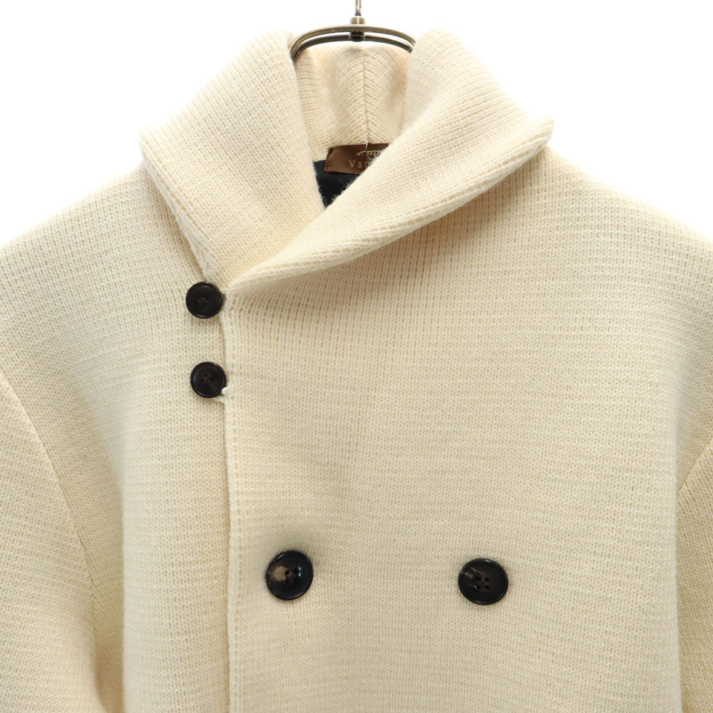 ヴァンドリ ウール 日本製 長袖 ニットコート 3 ホワイト系 Vandori メンズ