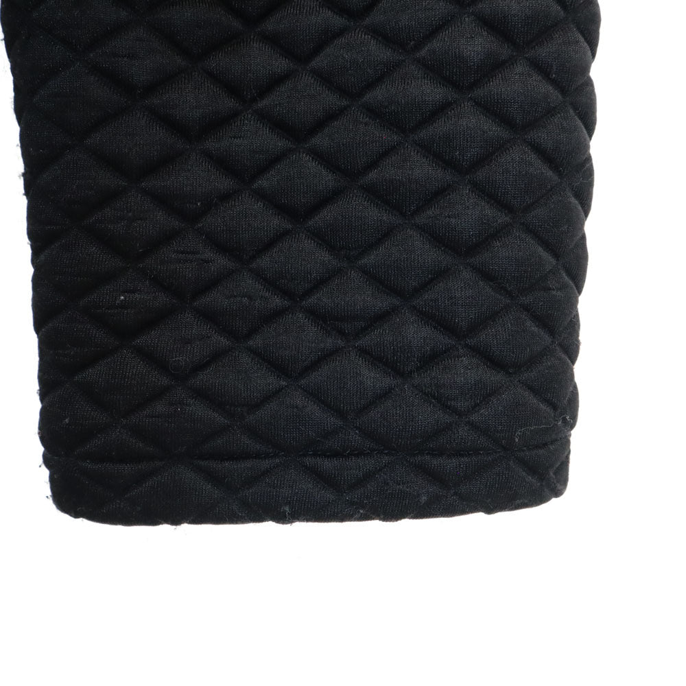 ARMANI JEANS アルマーニジーンズ 90s イタリア製 オールド 長袖 キルティングコート I 40 ブラック系 レディース