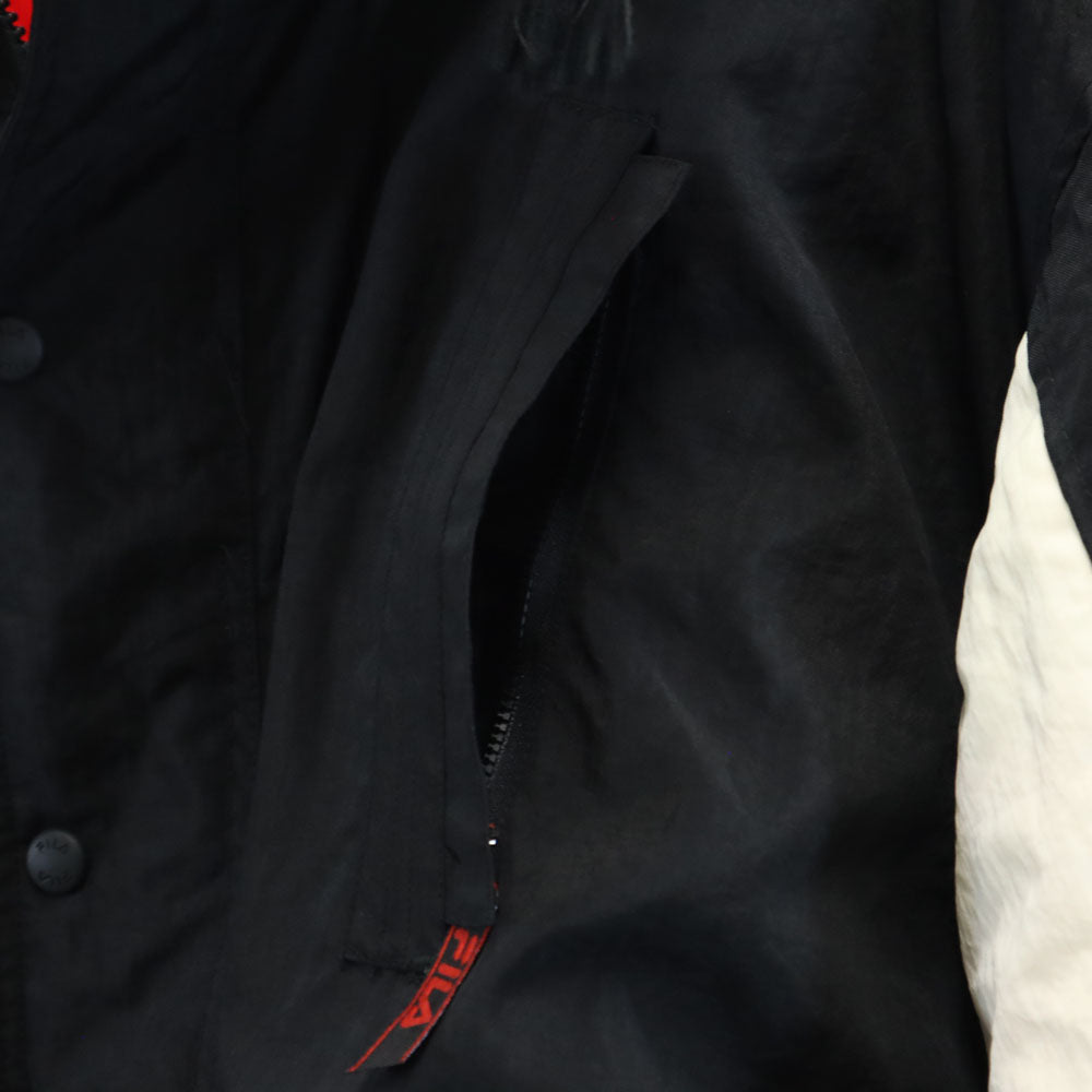 FILA フィラ 90s オールド 中綿ジャケット XL ブラック系 メンズ