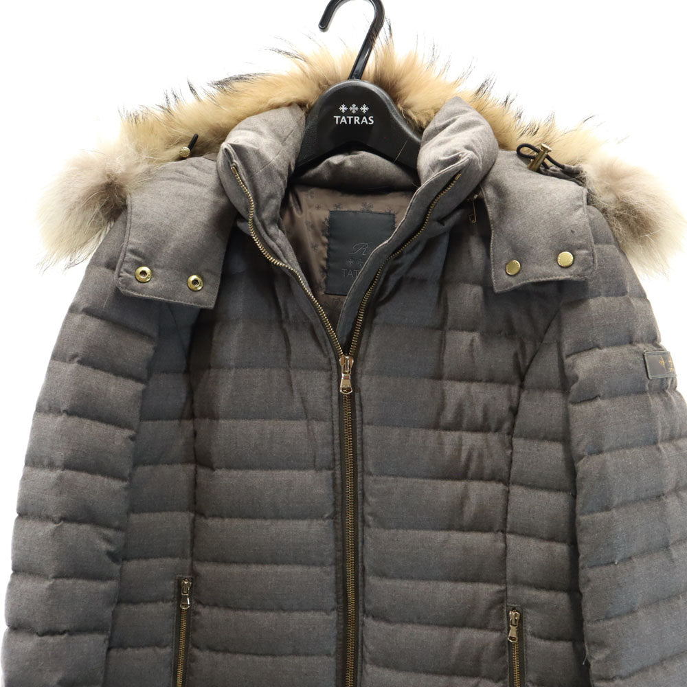 専用　TATRAS タトラス　グレー　ダウン　大きい　LTA14A4190 タトラス ウールブレンド LTA19A4581 ダウンコート 160/84A