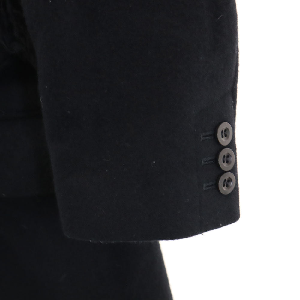 Sacai サカイ 日本製 メルトン コート 2 ブラック レディース